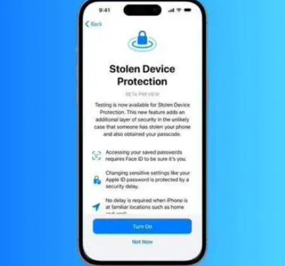 临渭苹果授权维修店分享被盗设备保护功能开启方法 