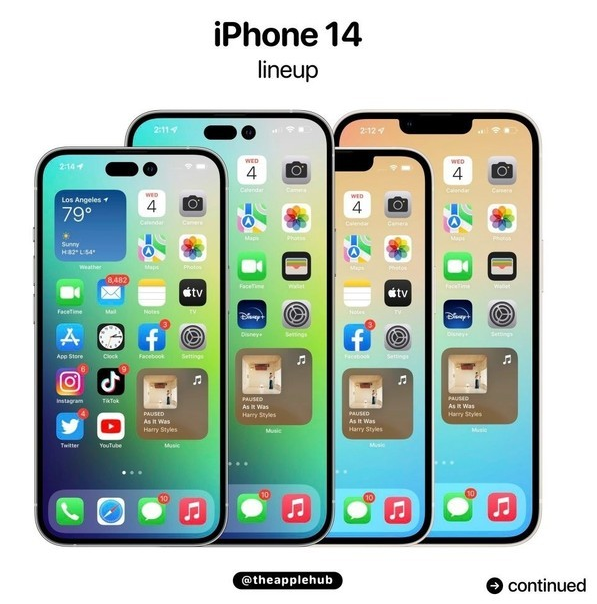 临渭苹果14维修分享iPhone 14全家福 