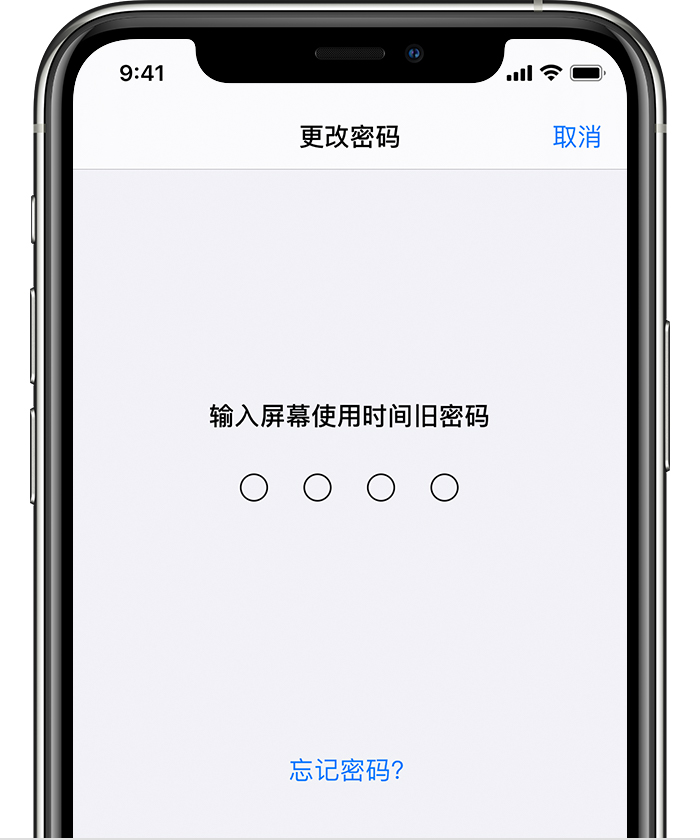 临渭苹果手机维修分享iOS 14 忘记屏幕使用时间密码怎么办 