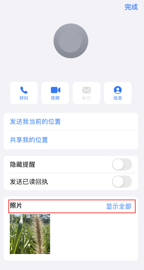 临渭苹果手机维修分享如何快速查找 iMessage 信息中的图片等附件 